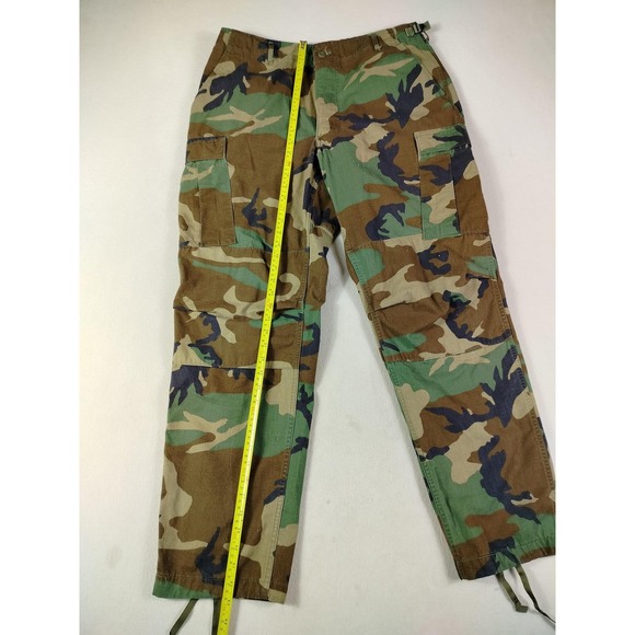 Vintage US Army BDU Pants Mens 38x31 LT Woodland Camo Cargo Combat Military - Picture 9 of 13